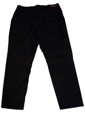 Vintage LL Bean Black Jeans Plus Size 22 W Regular